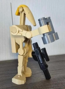 3D Printed - 9 in - Star Wars Battle Droid Figurine - Picture 1 of 8