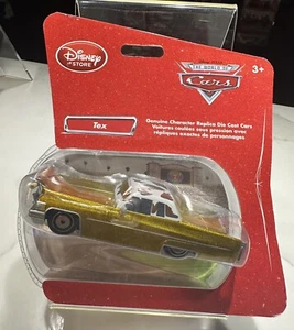 Disney Store Word of CARS 1:48 Genuine Character Replica Die Cast Car Tex Dinoco - Picture 1 of 4