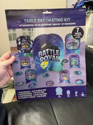 Battle Royal Table Decorating Kit 27 Piece Centerpiece Party Supplies New!!! - Image 1 of 2