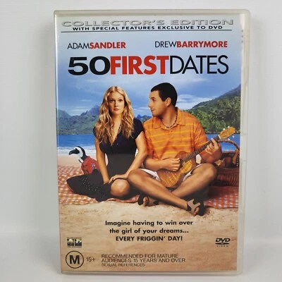 50 First Dates DVD - Adam Sandler - Drew Barrymore - Image 1 of 2