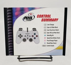 NHL 2000 PS1 Replacement Liner Art ONLY Sony Playstation - Picture 1 of 3