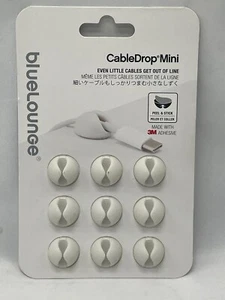 Cabledrop Mini White Cable Management System For All Cables Up To 5/16” - Picture 1 of 2