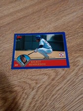 2003 Topps - #72 RICKEY HENDERSON - Boston Red Sox-HOF- SET BREAK- NM-MT ⚾⚾