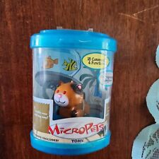 Vintage 2002 Tomy Micropets Voice Activated Toy Coco Cat Mini Pets (g)