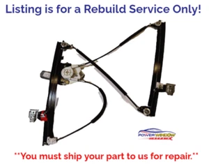 2004-2011 Maserati Quattroporte Regulator Rebuild Service - Lifetime Warranty - Picture 1 of 4