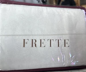 Frette The Golden Bowl Fanny Sham 26”x26” Ivory Embroidered - Picture 1 of 10