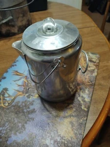 NEW Coleman Company Camping 9 Cup Aluminum Percolator Coffee Pot - Picture 1 of 6
