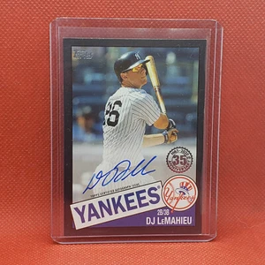 2020 Topps '85 Topps Autographs Black #85ADL DJ LeMahieu #197/197 - Picture 1 of 2