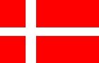 Aufkleber Dänemark Flagge Fahne 12 x 8 cm Autoaufkleber Sticker
