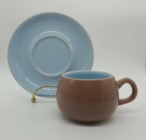 DENBY Langley Lucerne Cup Saucer Set England - Picture 1 of 9