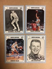 Darrell Elston Signed North Carolina Collegiate Card 1990 Tar Heels  BKB COA