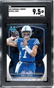 2022 Bowman U Chrome #5 Will Lewis SGC 9.5 MINT+ RC Kentucky Wildcats  - Picture 1 of 1