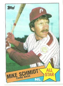 MIKE SCHMIDT PHILADELPHIA PHILLIES NL ALL STAR #714 - TOPPS NM-MT 1985 - Picture 1 of 2