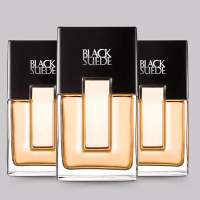 Eau de Toilette de gamuza negra Avon, aroma clásico, 3,4 fl oz (paquete de 3) Foto 1 de 4