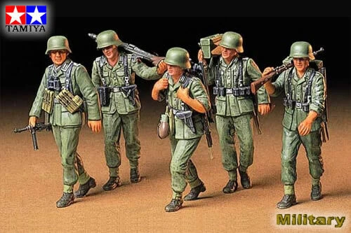 German Machine Gun Crew 1 35 Ta35184 - Tamiya modellismo