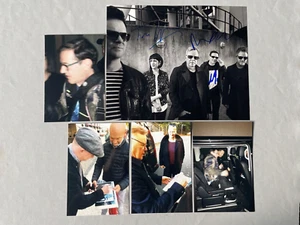 NEW ORDER signiert signed Foto 20x25 Autogramm autograph + Fotos - Picture 1 of 1