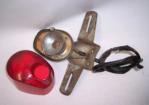 VINTAGE HONDA TAILLIGHT STOP BRAKE CB92 CB95 CA95 BENLY C92 C95 CS92 TOURING - Picture 1 of 4