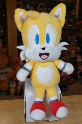 Phunny Sonic The Hedgehog TAILS Plush Kid Robot 9" Nice Sega Genesis collectible - Image 1 of 4