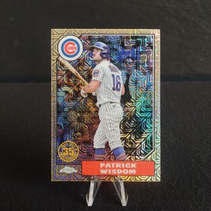 2022 Topps Update Patrick Wisdom 1987 Chrome Silver Packs Mojo #T87C-64 Cubs