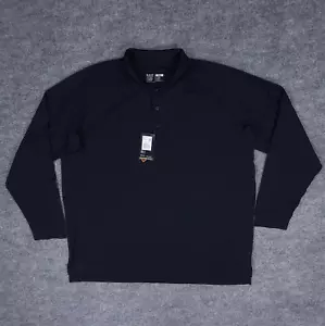 5.11 Tactical Shirt Mens XXL Dark Navy Blue Polo Enduro Flex Snag Resistant - Picture 1 of 13