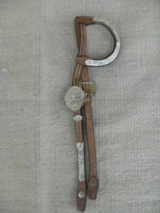 BILLY ROYAL WESTERN SILVER SHOW HEADSTALL/BRIDLE - Picture 1 of 7