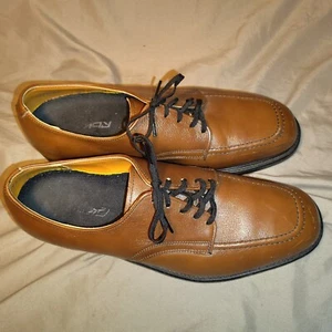 Red Wing Shoes Men’s 9 1/2 D Brown Steel Toe Leather Oxford Dress 2292 vintage - Picture 1 of 14