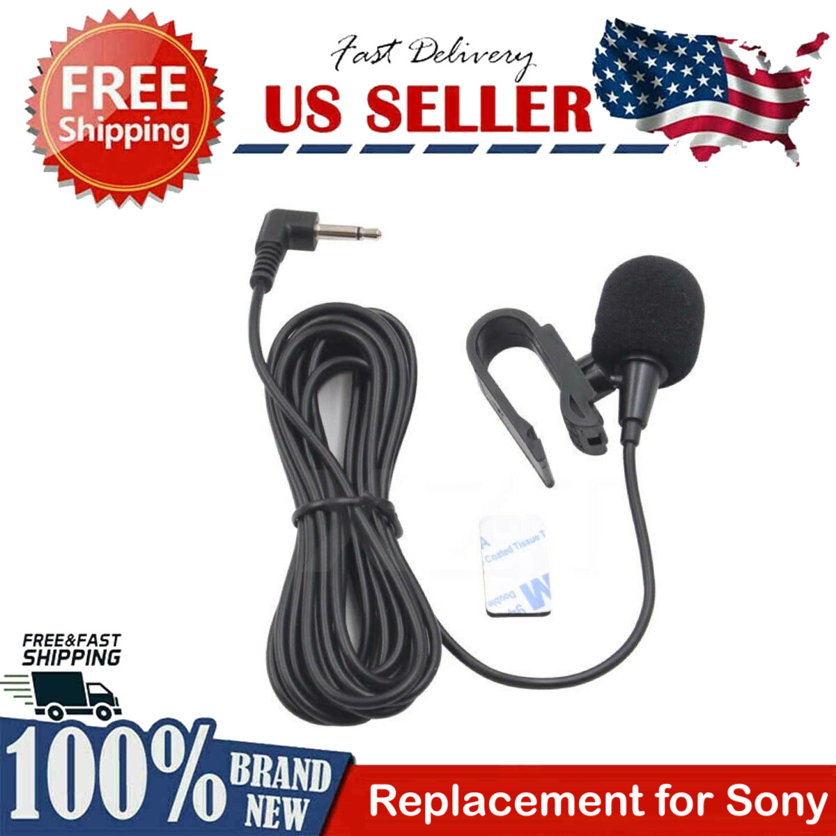Car Radio Handsfree Mic Replacement | eBay