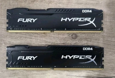 Kingston Fury schwarz 16 GB (2x8GB) HX421C14FBK2/16  - Bild 1 von 2