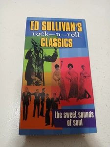 Ed Sullivan's Rock N Roll Classics The Sweet Sounds Of Soul VHS Tape - Picture 1 of 2