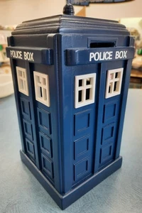 Blue Police Box Money Box - Picture 1 of 1