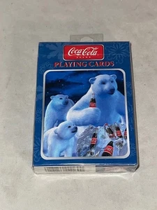 Tarjetas de juego de bicicleta Coca-Cola Coke Polar Bears selladas - Imagen 1 de 2