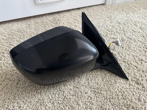 2011-2014 INFINITI M37 M56 Q70 M35H PASSENGER RIGHT DOOR MIRROR OEM BLACK - Bild 1 von 10