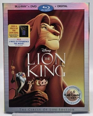 NEW Disney The Lion King Blu-ray DVD 2 Disc Pack Digitally Mastered In HD Sealed - Image 1 of 4