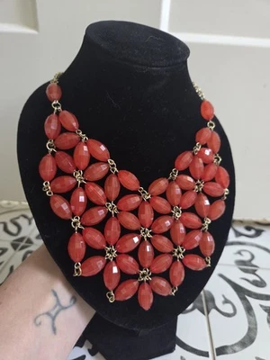  Collar Babero Declaración Diseño Boho Cuentas Cuentas Tono Dorado Cadena Foto 1 de 4