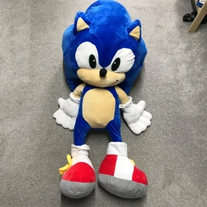 Play By Play - Riesiger Sonic The Hedgehog Plüsch 3 Fuß groß / 2 Fuß sitzend SEGA - Bild 1 von 18