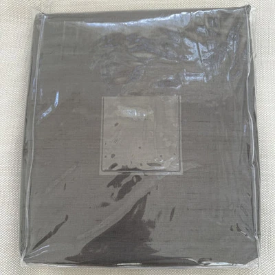 Restoration Hardware Thai Silk  Drapery One Panel  RP 50x96  Fog - Image 1 of 2