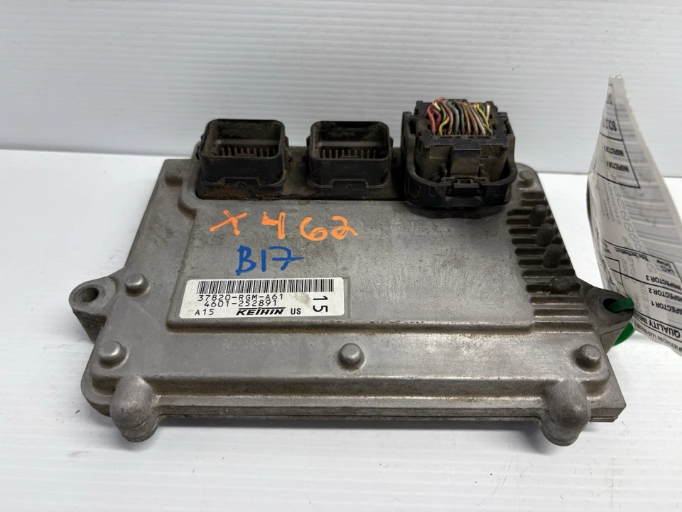 2005 HONDA ODYSSEY 37820-RGM-A61 COMPUTER BRAIN ENGINE CONTROL ECU ECM MODULE - Image 1 of 4