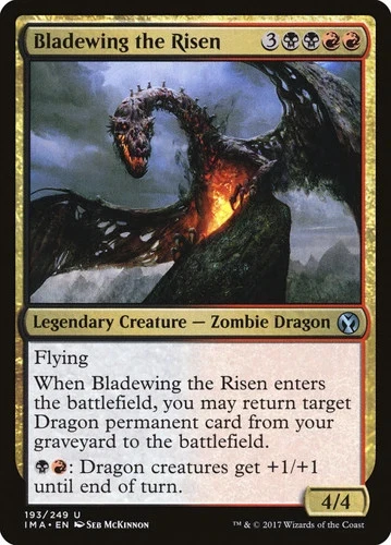 Bladewing the Risen Iconic Masters LP MTG - Image 1 of 1