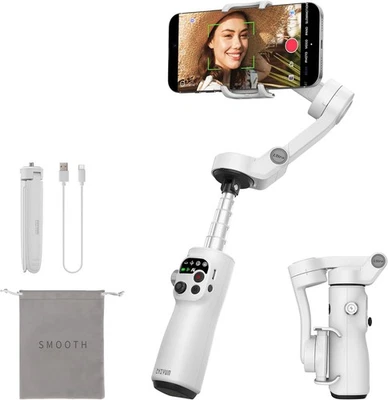 Zhiyun Smooth Q5 Ultra Standard Gimbal Stabilizer w/ Light for iPhone Smartphone - Image 1 of 4