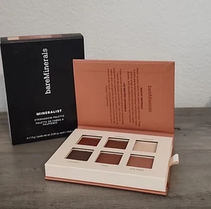 BareMinerals ~ Mineralist Eyeshadow Palette ~ WARMTH ~ 6 Shades ~ 0.24 oz ~ NIB - Picture 1 of 4