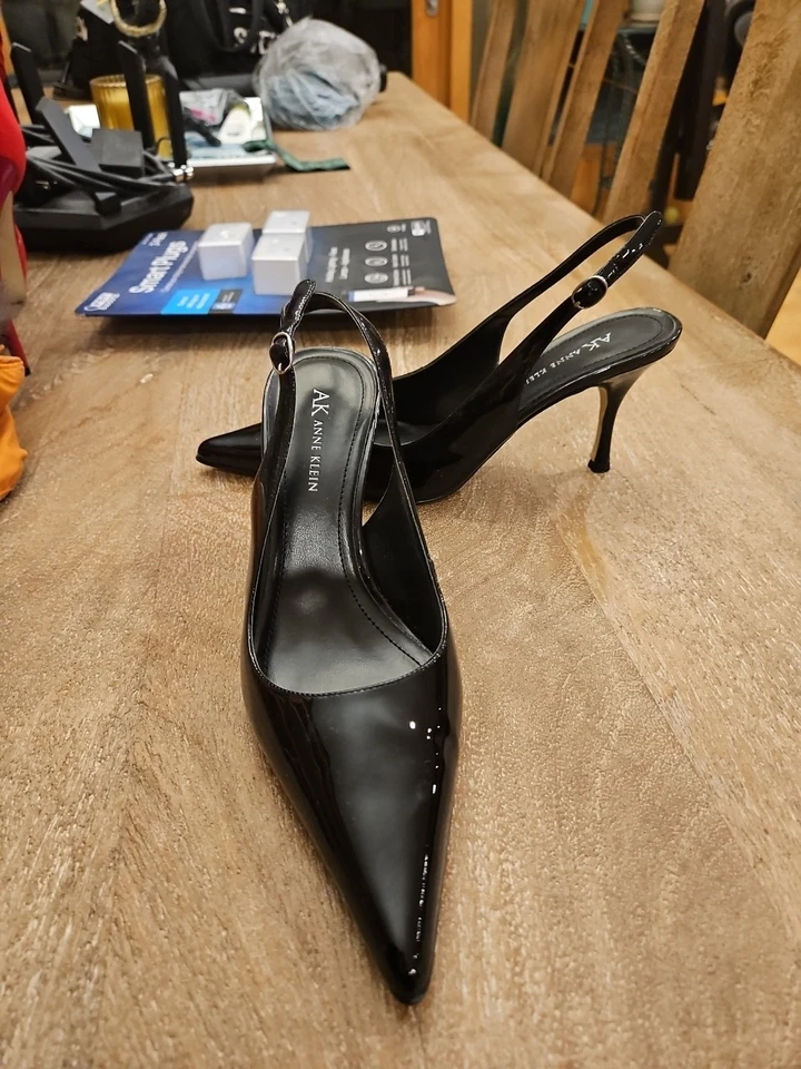 Anne Klein женщин черный котенок каблук размер 7 - Изображение 1 из 4