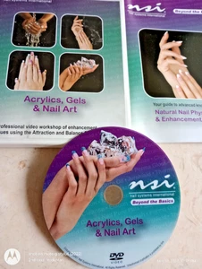 NSI SYSTEMS ACRYLICS GELS NAIL ART DVD - Picture 1 of 2