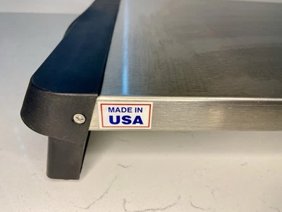 Bandeja de calentamiento profesional de acero inoxidable Broil King NWT-1S 300 W hecha en EE. UU. Foto 1 de 4