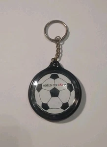 Vintage 1994 WORLD CUP USA 2" Soccer Ball Keychain Plastic - Picture 1 of 2