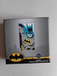 Batman Silbermünze 2 Dollar  60 Jahre Justice League™  2020 - Niue - 1 Oz PP - Bild 1 von 9