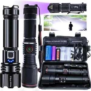 Shiny Torch Power P70.2 Bundle Bright LED Rechargeable Torch & Flashlight BoxW - Picture 1 of 9