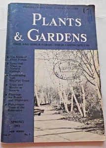 Trees & Shrubs A Handbook by Brooklyn Botanic Garden 1971 - Picture 1 of 4