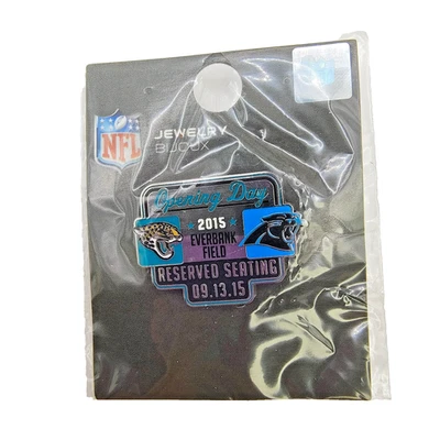 Prendedor Jacksonville Jaguars VS Carolina Panthers NFL Game Day 13/09/2015 Everbank Foto 1 de 3