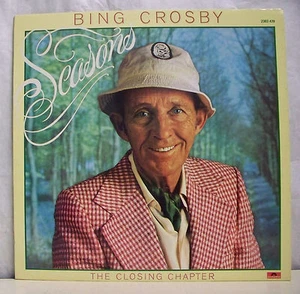 33 RPM Bing Crosby Disk Vinyl LP 12 " Seasons - Polydor 2383478 NM F Reduced - Picture 1 of 1