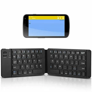 Portable Foldable Wireless Bluetooth 3.0 Keyboard Keypad for iOS Windows Android - Picture 1 of 13